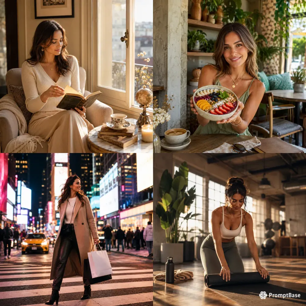 Cinematic Lifestyle Influencer Portraits