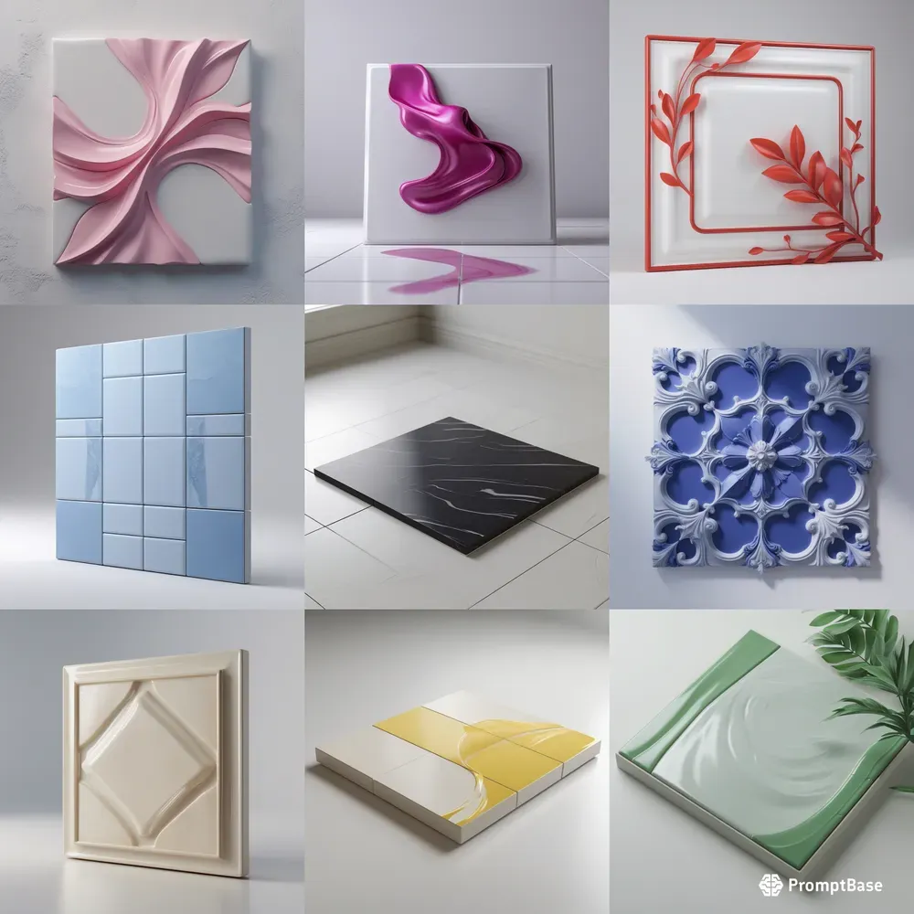 3D Tile Designs Elegant And Premium