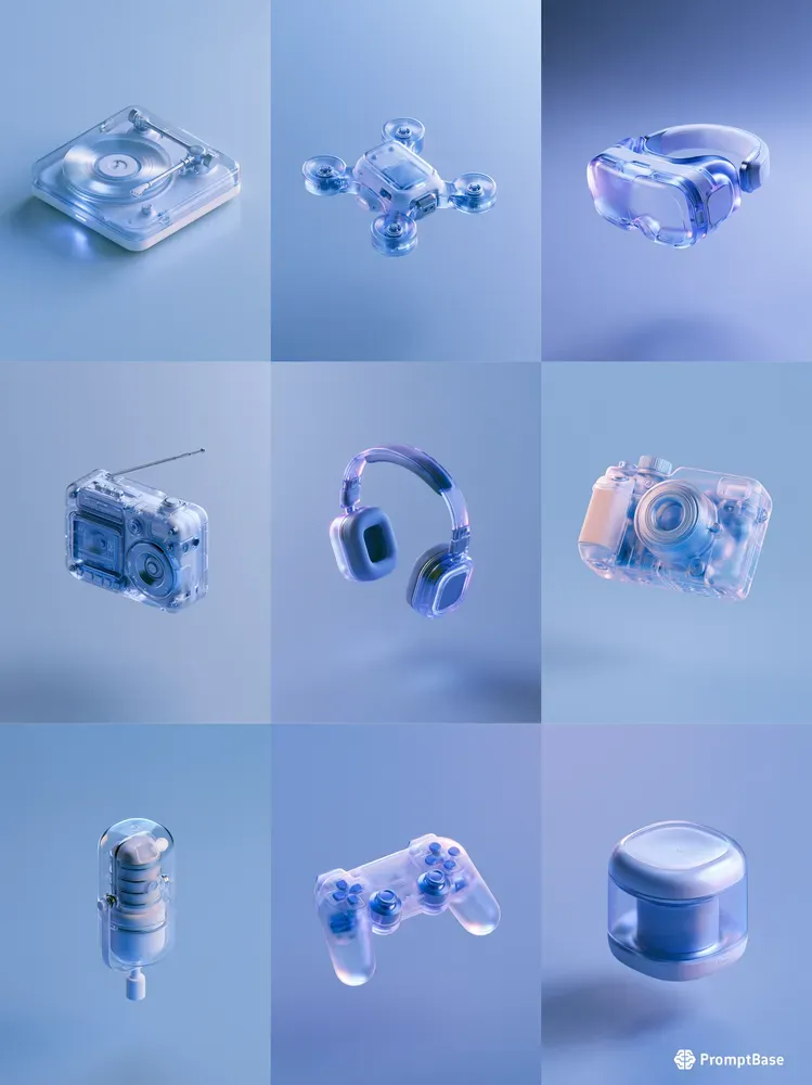 Hyper Realistic Industrial Products