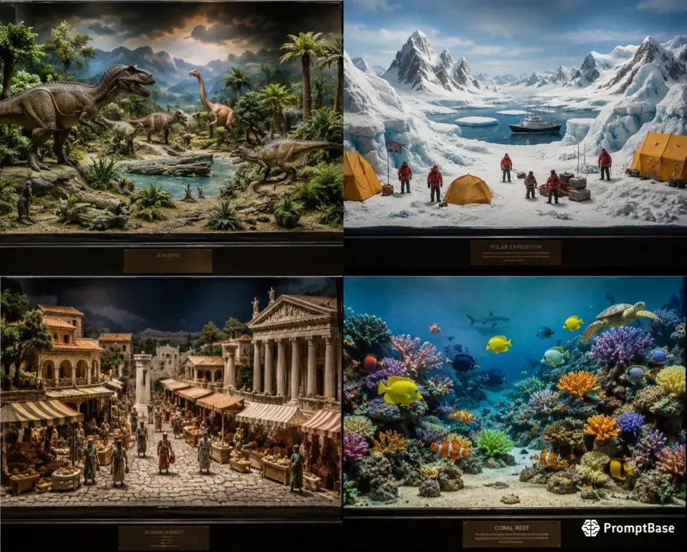 Museum Diorama Generator