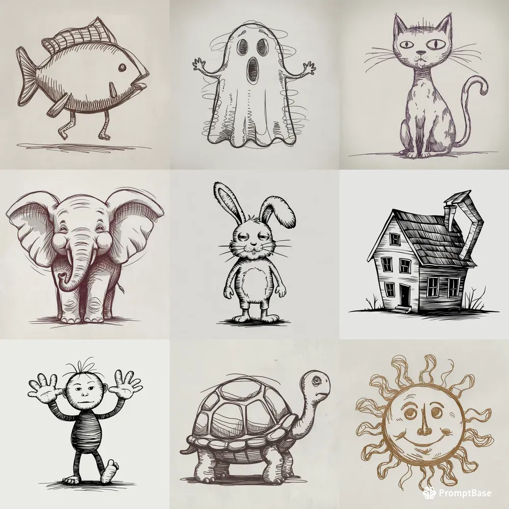 Wonky Drawings