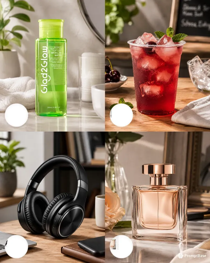 Commercial Realism Product Photos