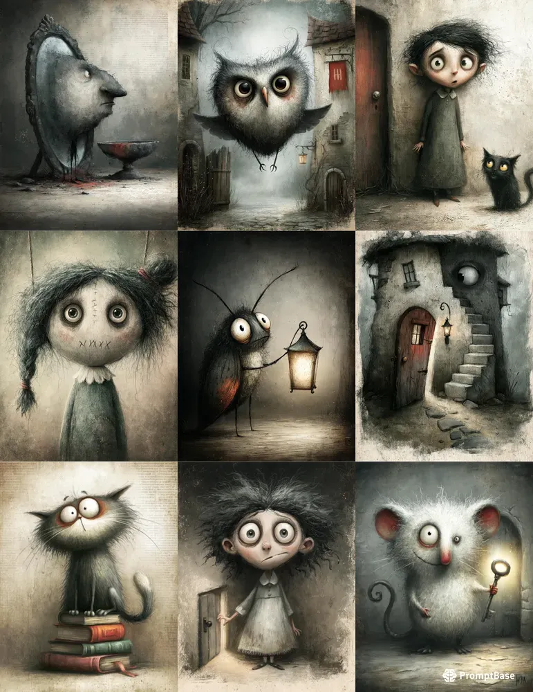 Dual Midnight Spooky Pages