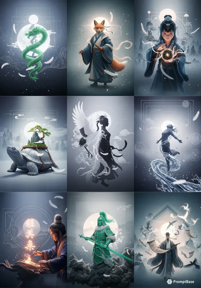 Ethereal Tang Fantasy Entities