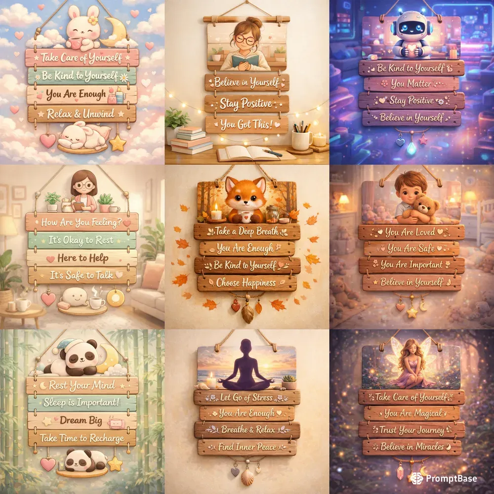 Custom Affirmation Sign Generator