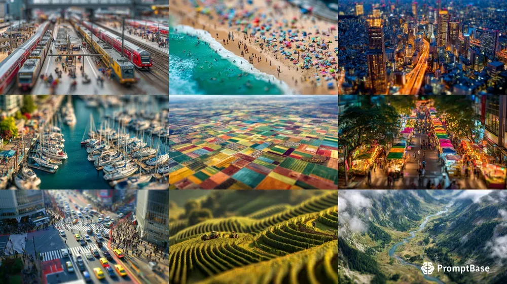 Tiltshift Miniature Generator