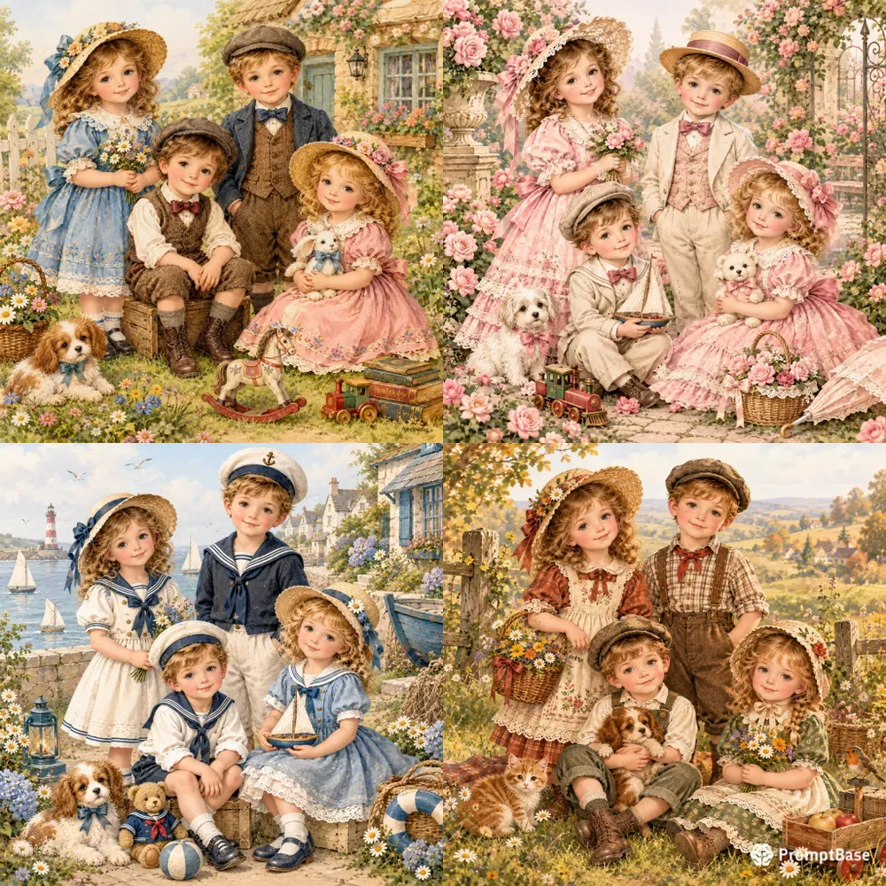 Vintage Children