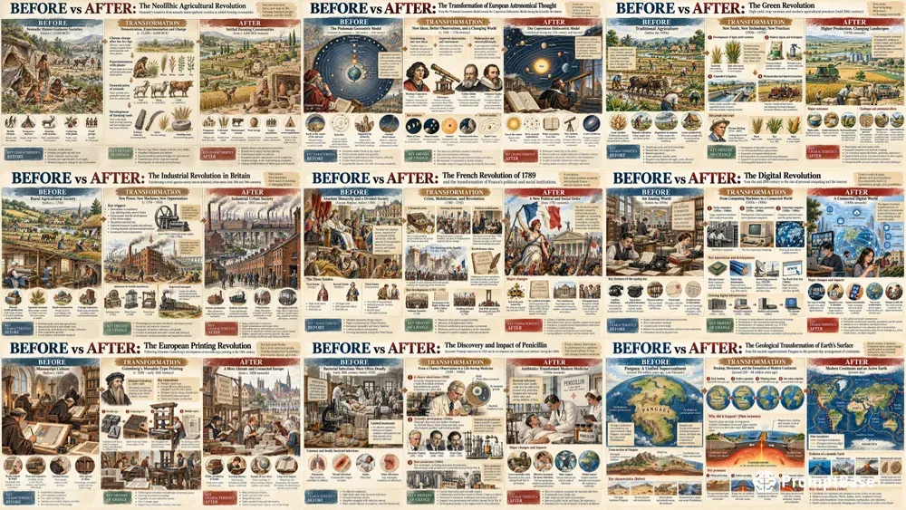 Historical Transformation Visualizers