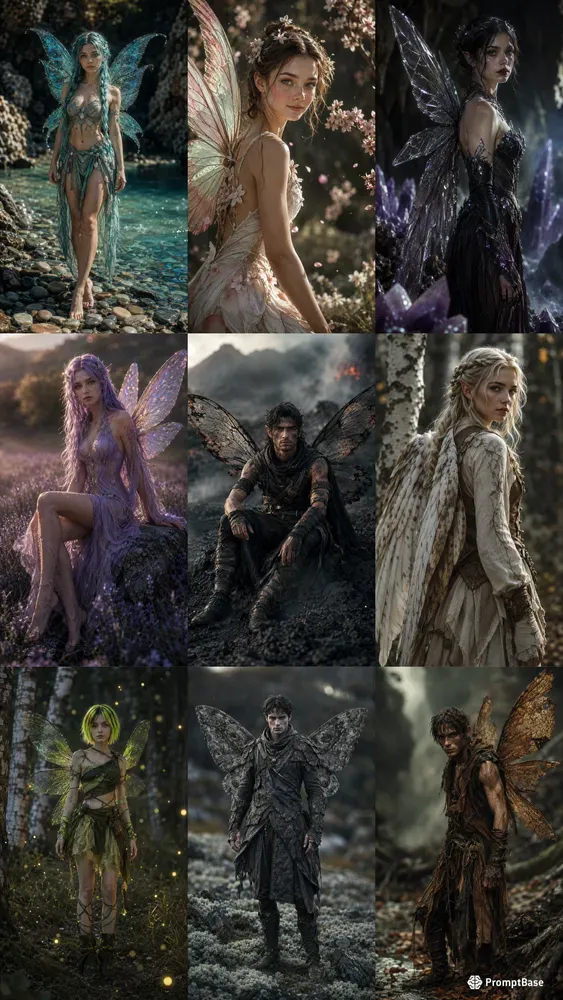 Realistic Cinematic Fairy Portraits Gpts