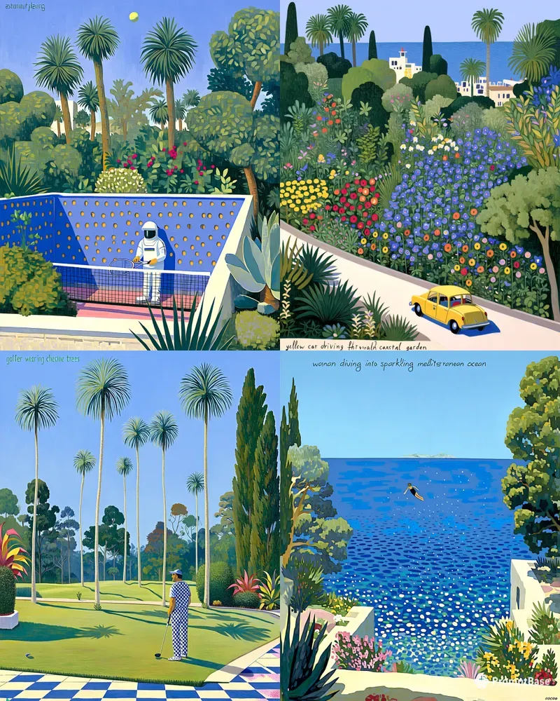 Mediterranean Summer Posters