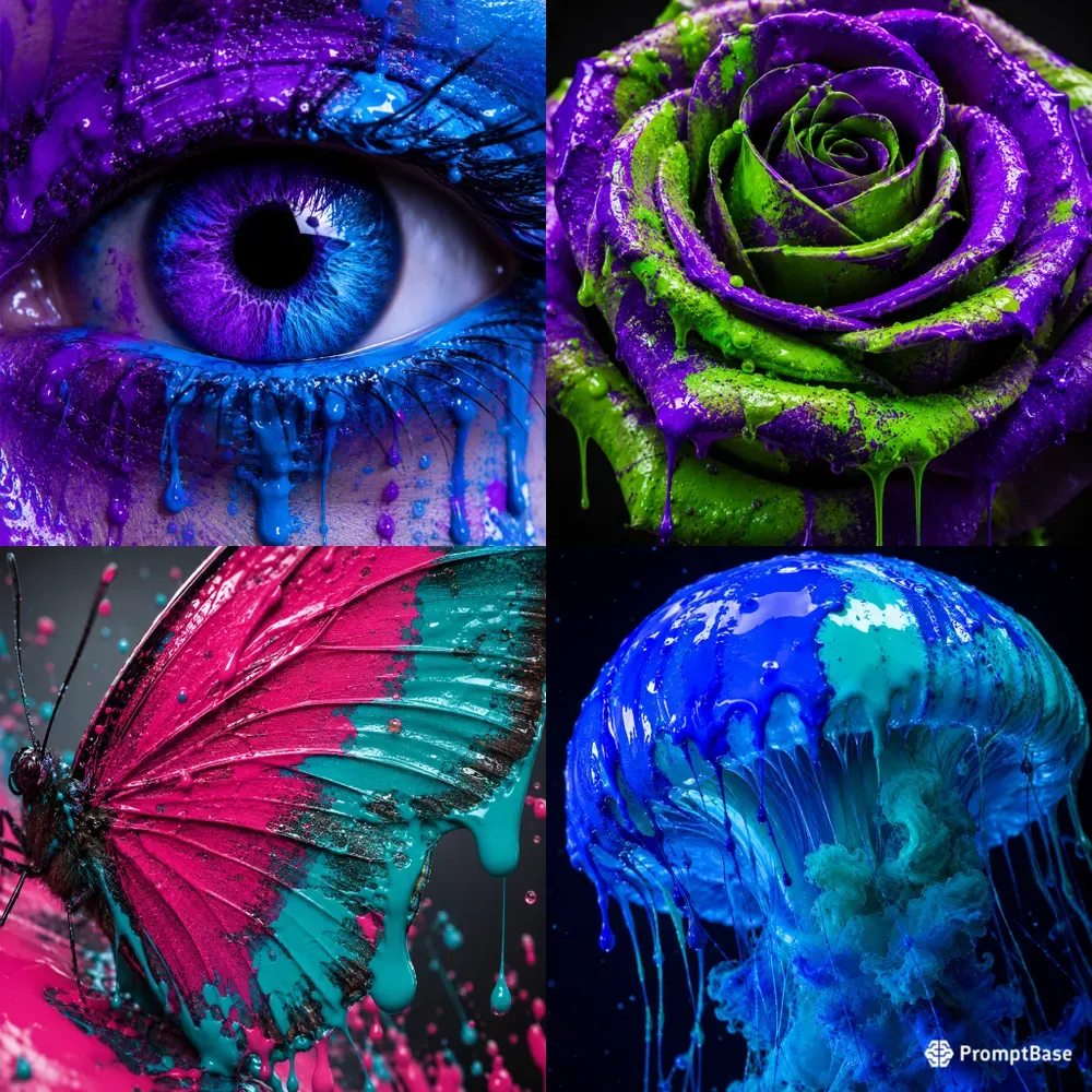 Free Liquid Pop Surreal Macro Liquid Art