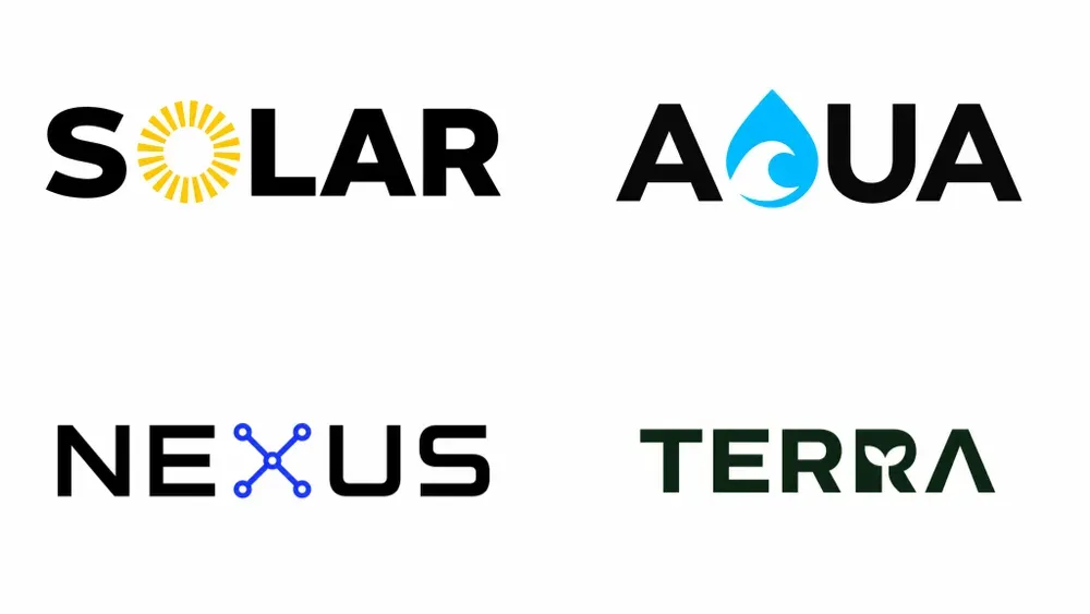 Text Based Modern Wordmark Logo Designs