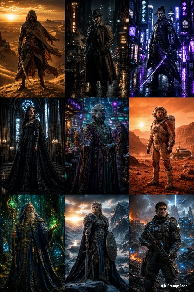Ultimate Cinematic Character Systems