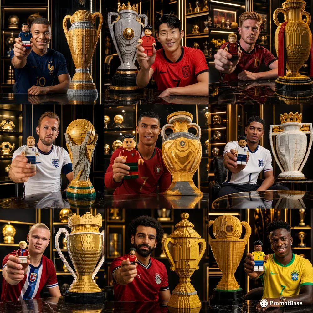 Lego Football Legends Portraits