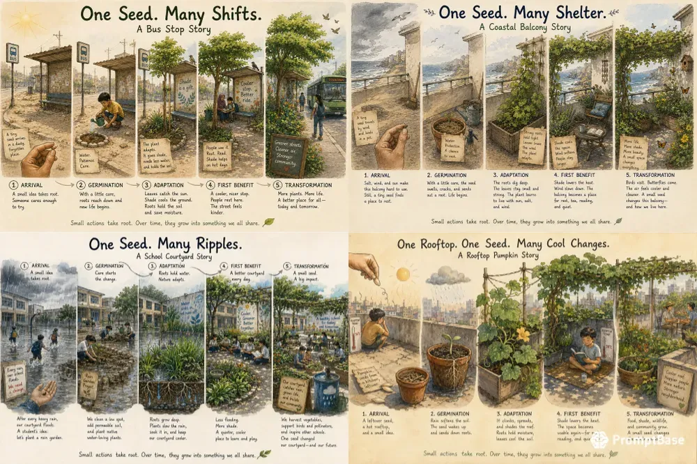 How The Tiny Seeds Saved The Rooftops