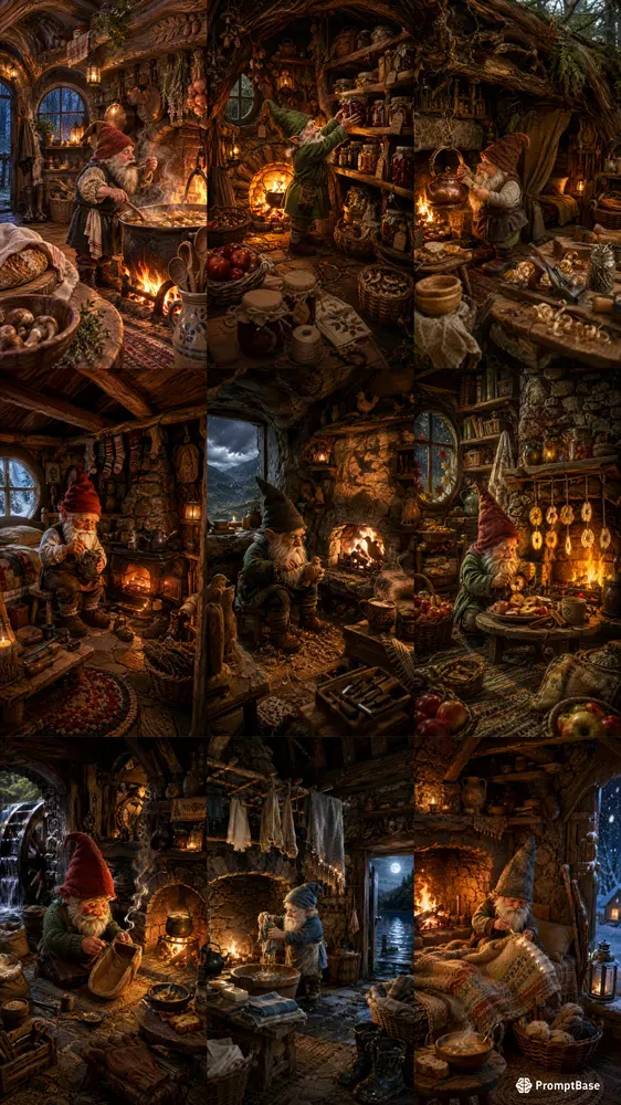 Gnome Hearth Homes