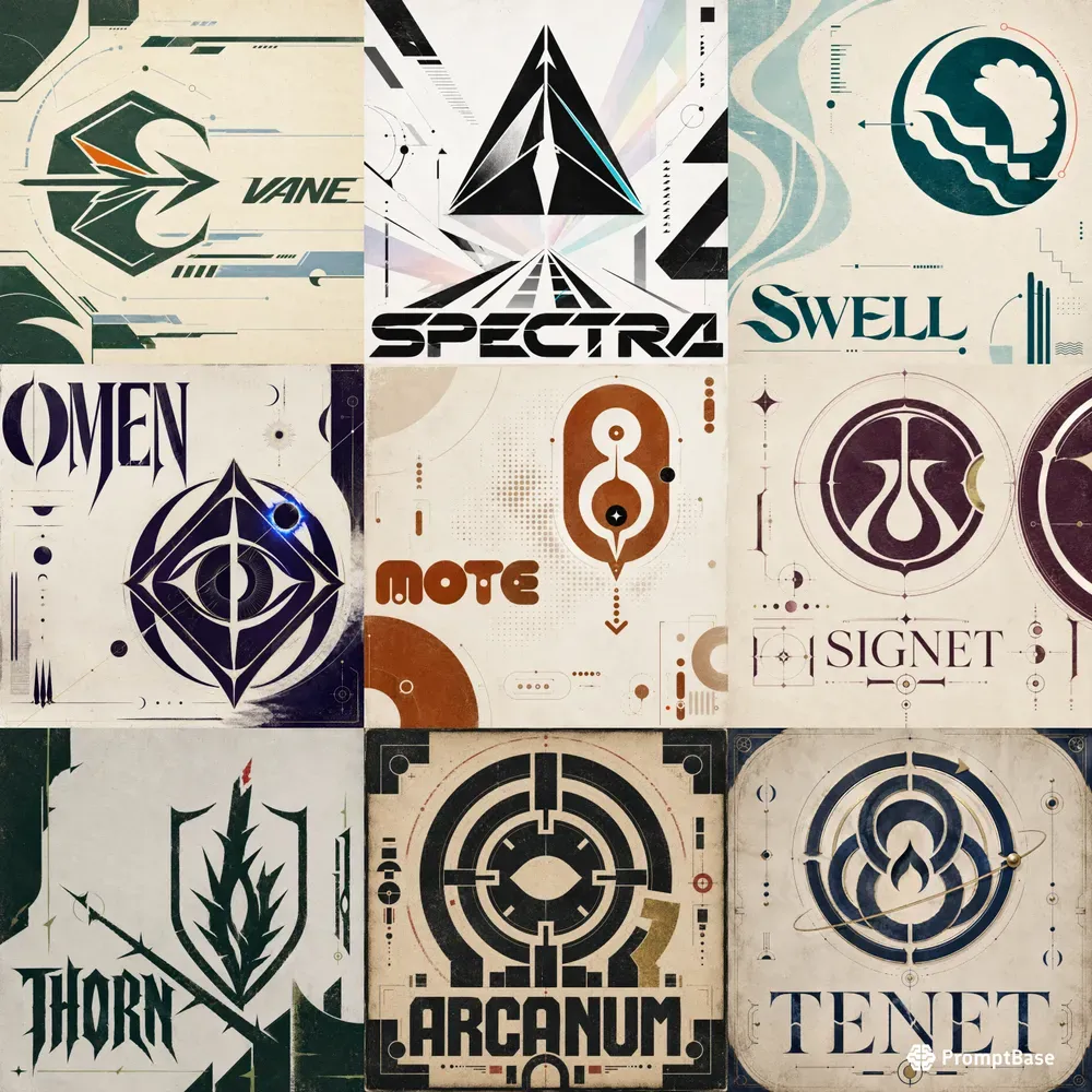 Fictional Sigil Logo Designs