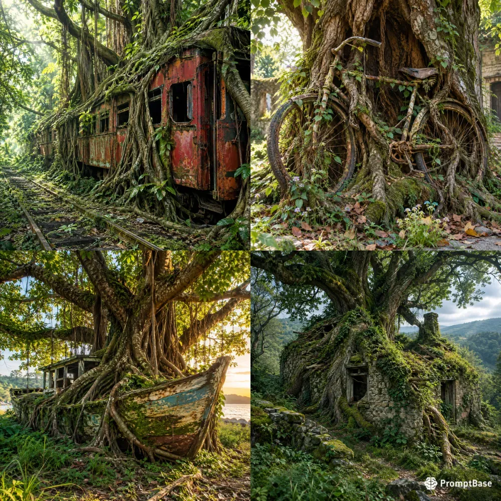 Nature Reclaims The Forgotten