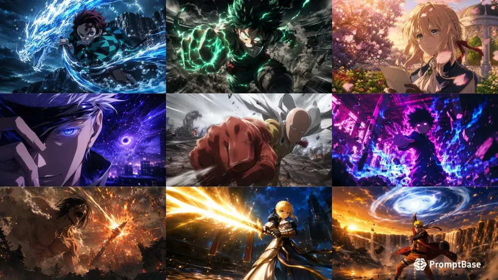 Cinematic 4k Anime Wallpaper Art
