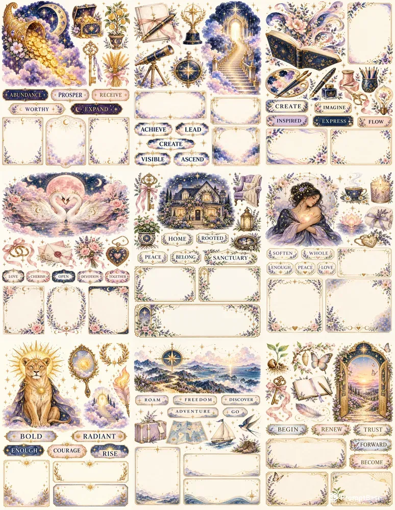 Celestial Intention Boards