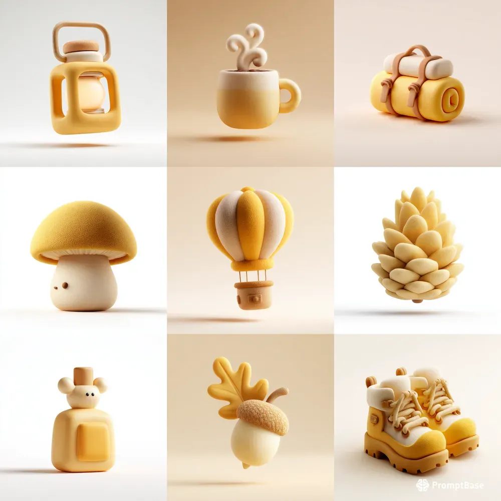 Soft 3D Icons For Friendly Apps
