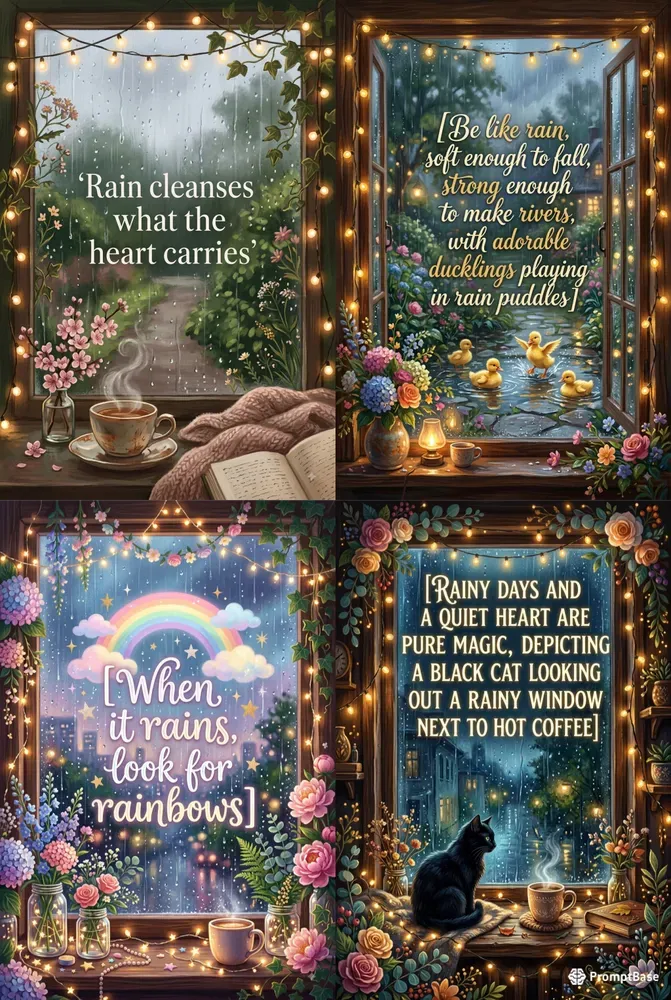 Cozy Rainy Day Quotes