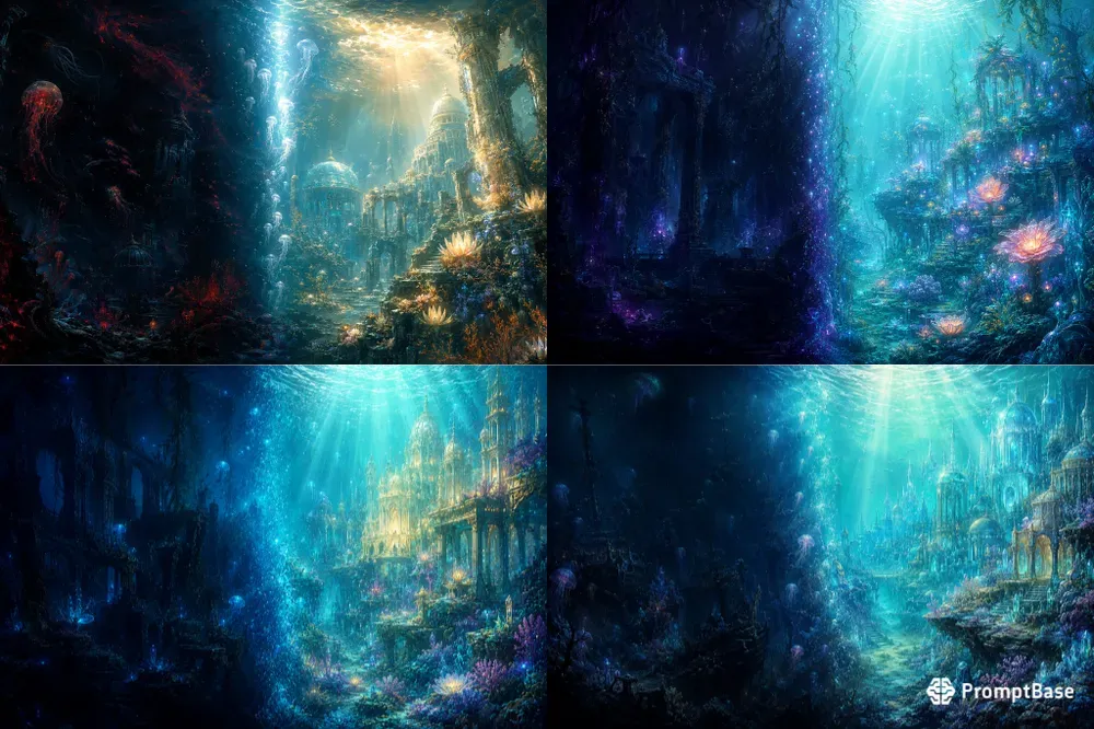 Romantasy Full Cover Wraps Deep Ocean