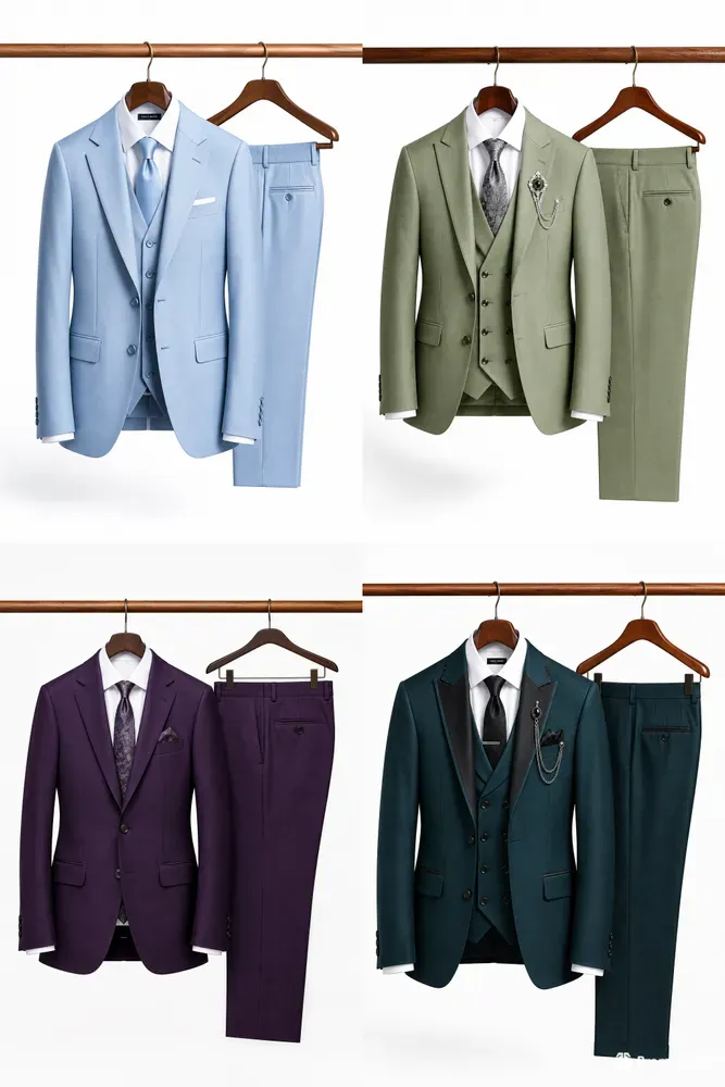 Premium Mens Slim Fit Suits Collections