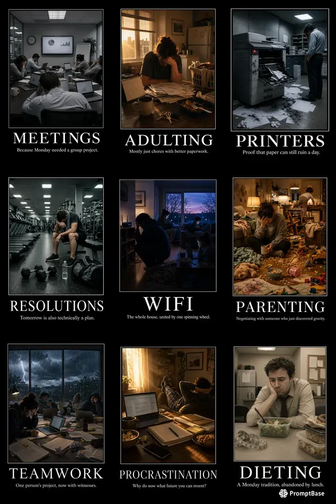 Funny Demotivational Poster Makers