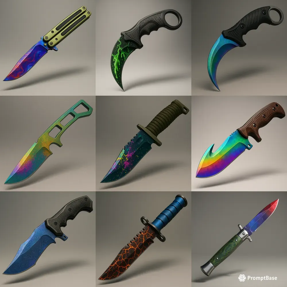 Counterstyle Knife Skins
