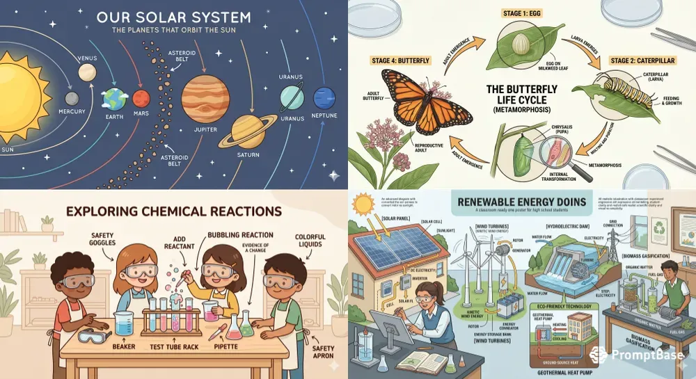 Educational Science Visual Builders
