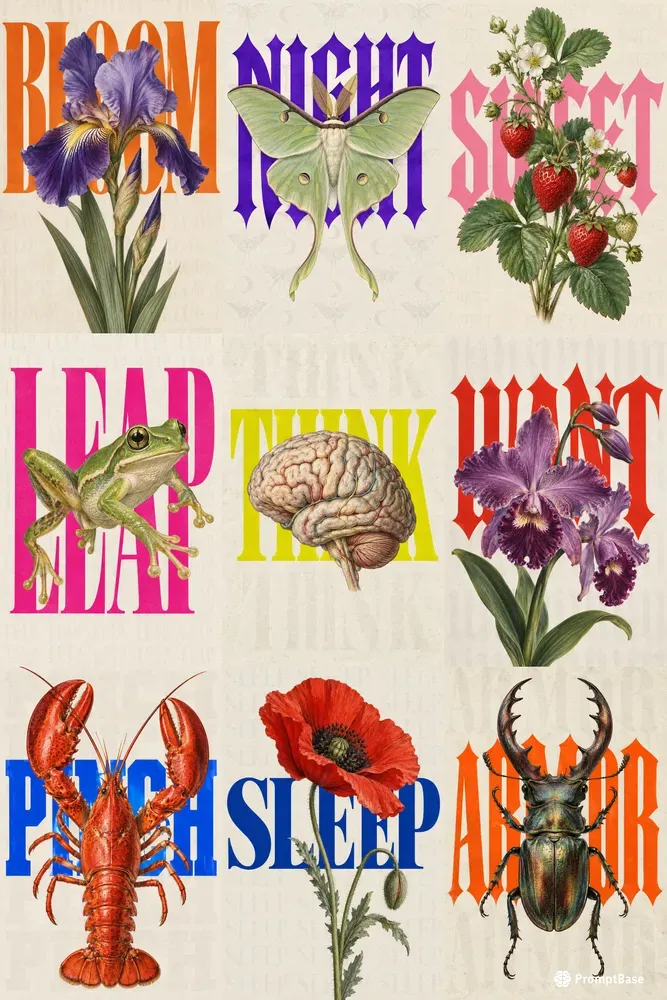 Vintage Academic Irony Specimen Posters