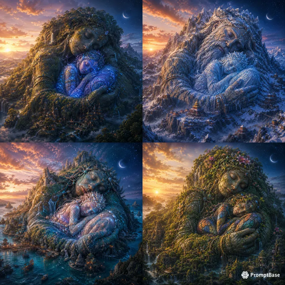 Desert Mothers Slumber