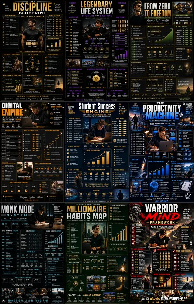 Life System Infographic Packs