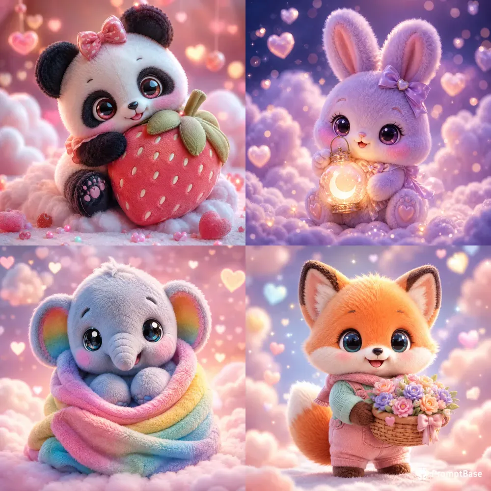 Dreamy Kawaii Plush Fantasy Collections