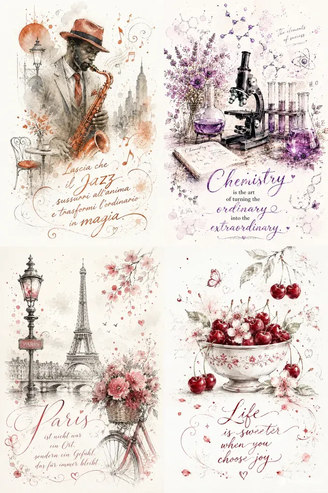 Watercolor Card Creators