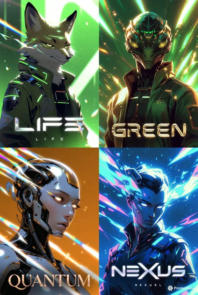 Cyberpunk Character Poster Generator