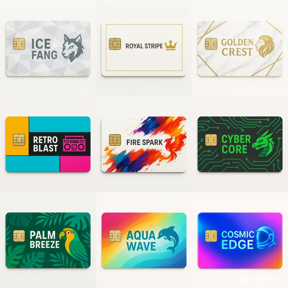 Modern Credit Card Design Generators