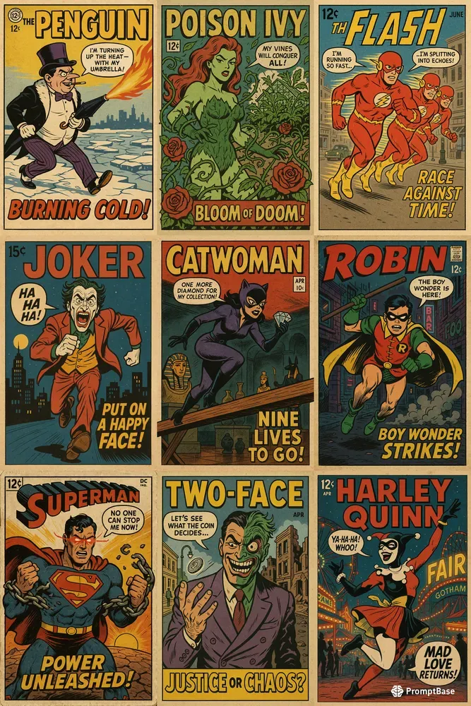 Vintage Dc Cover Chatgpt Images
