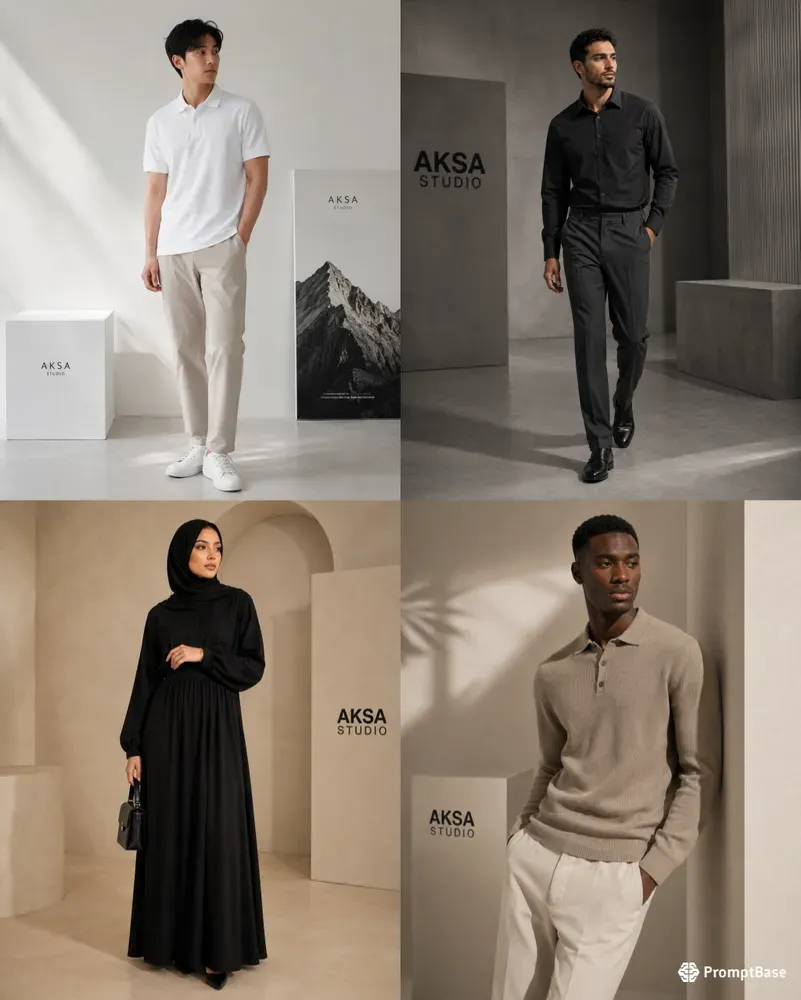 Minimal Fashion Studio Ads