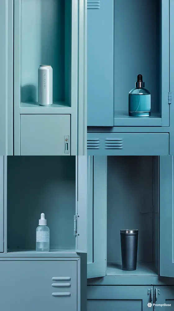 Commercial Locker Lifestyle Mockups