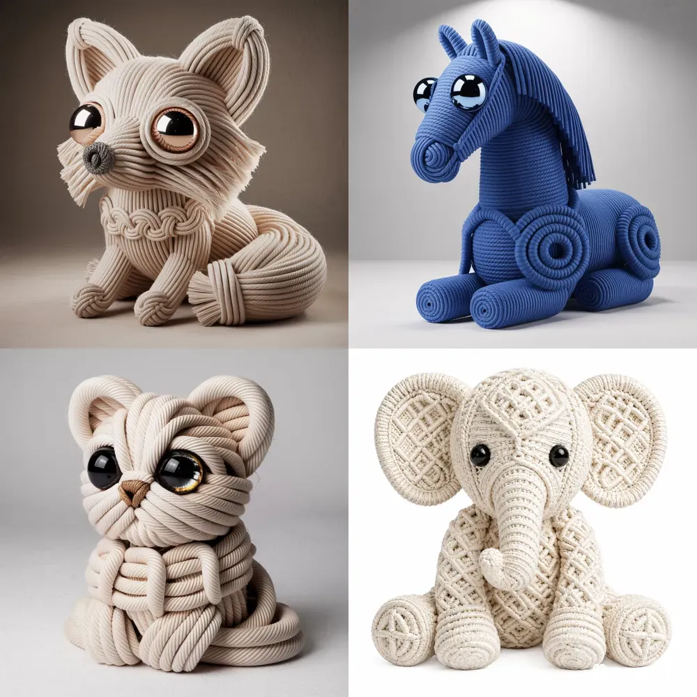 Viral Pinterest Macrame Animals