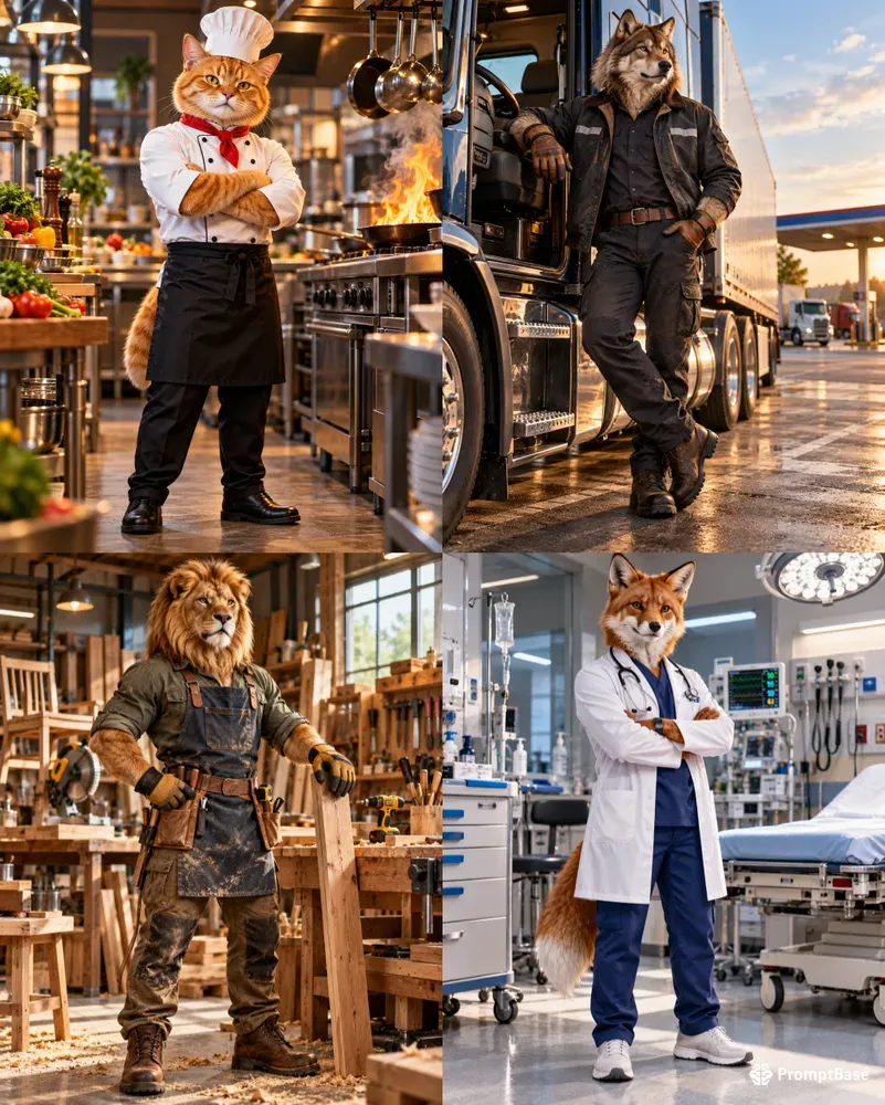 Animals As Professionals