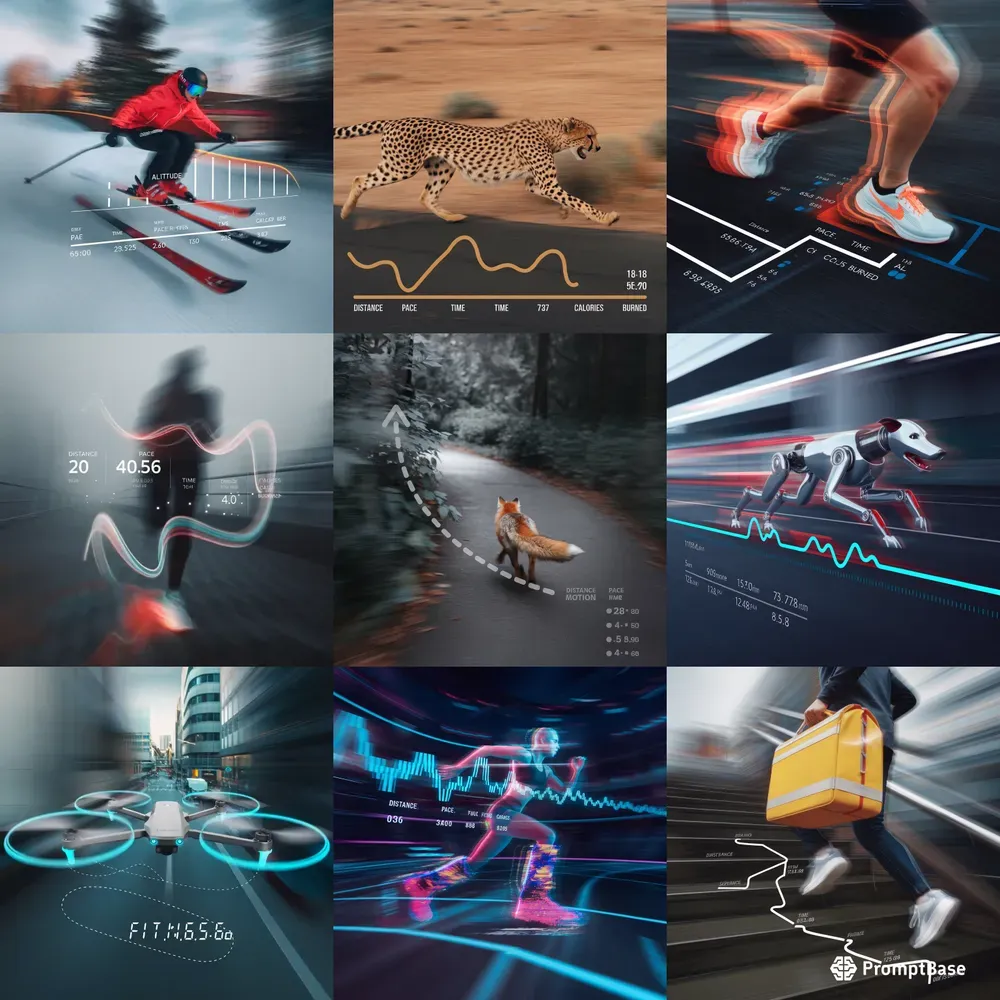 Dynamic Motion Blur Overlay Packs