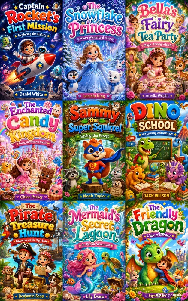 Create Adorable Book Covers Fast