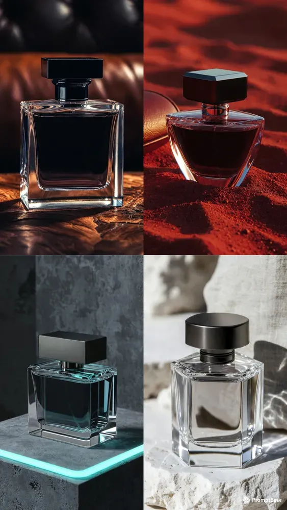 Ultramasculine Luxurious Perfume Ads