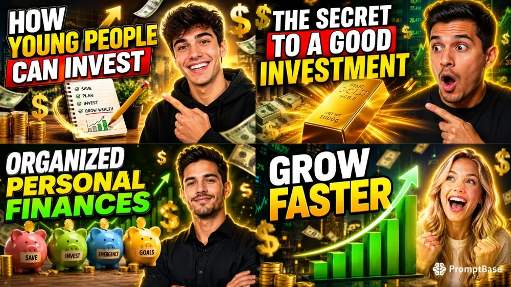 Finance Channels YouTube Thumbnails