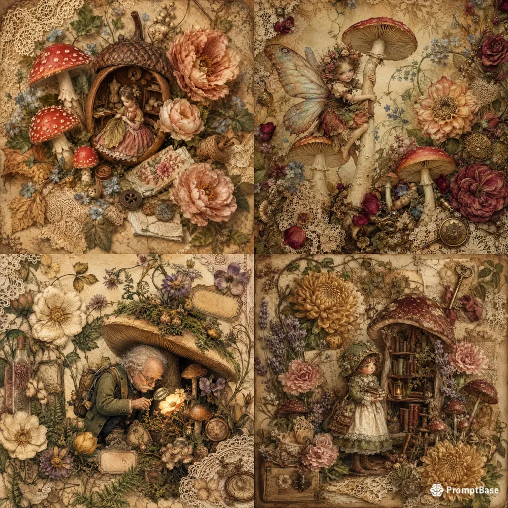 Enchanted Mushroom Fairy Gardens