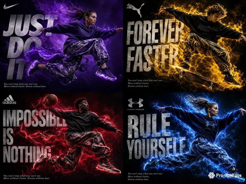 Surreal Sports Brand Posters