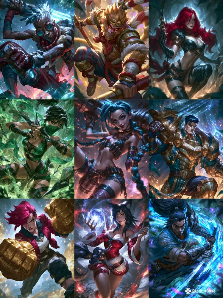 League Of Legends Card Splash Art